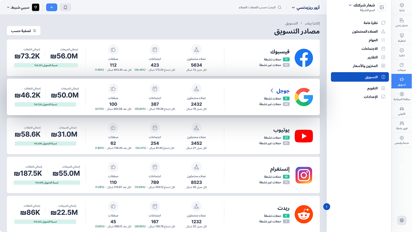 معاينة لوحدة إدارة البناء في VPlans
