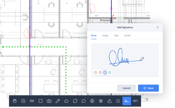 Digitally Sign Plans with Ease